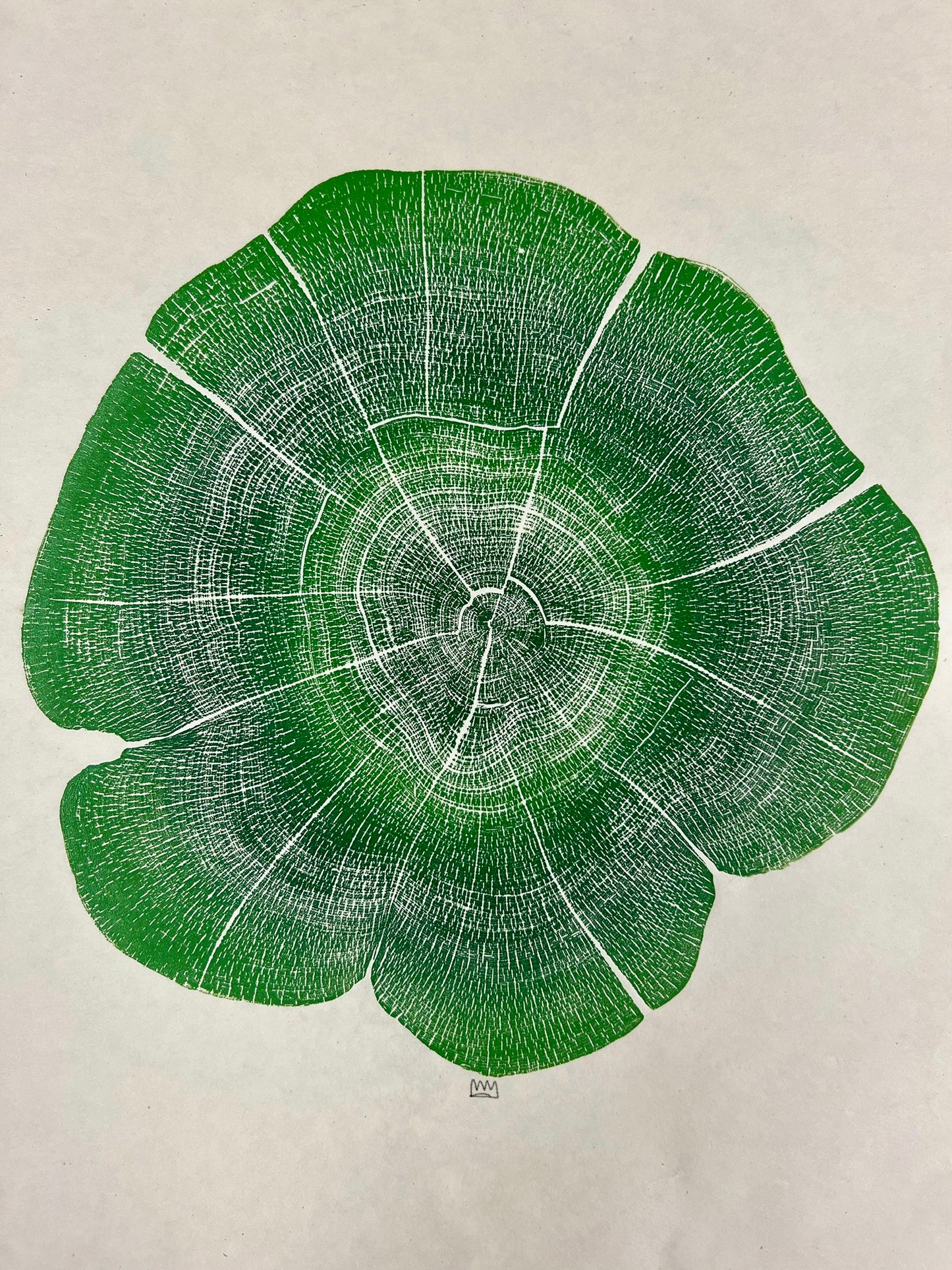 Eastern Red Cedar 33.75 Tree Print