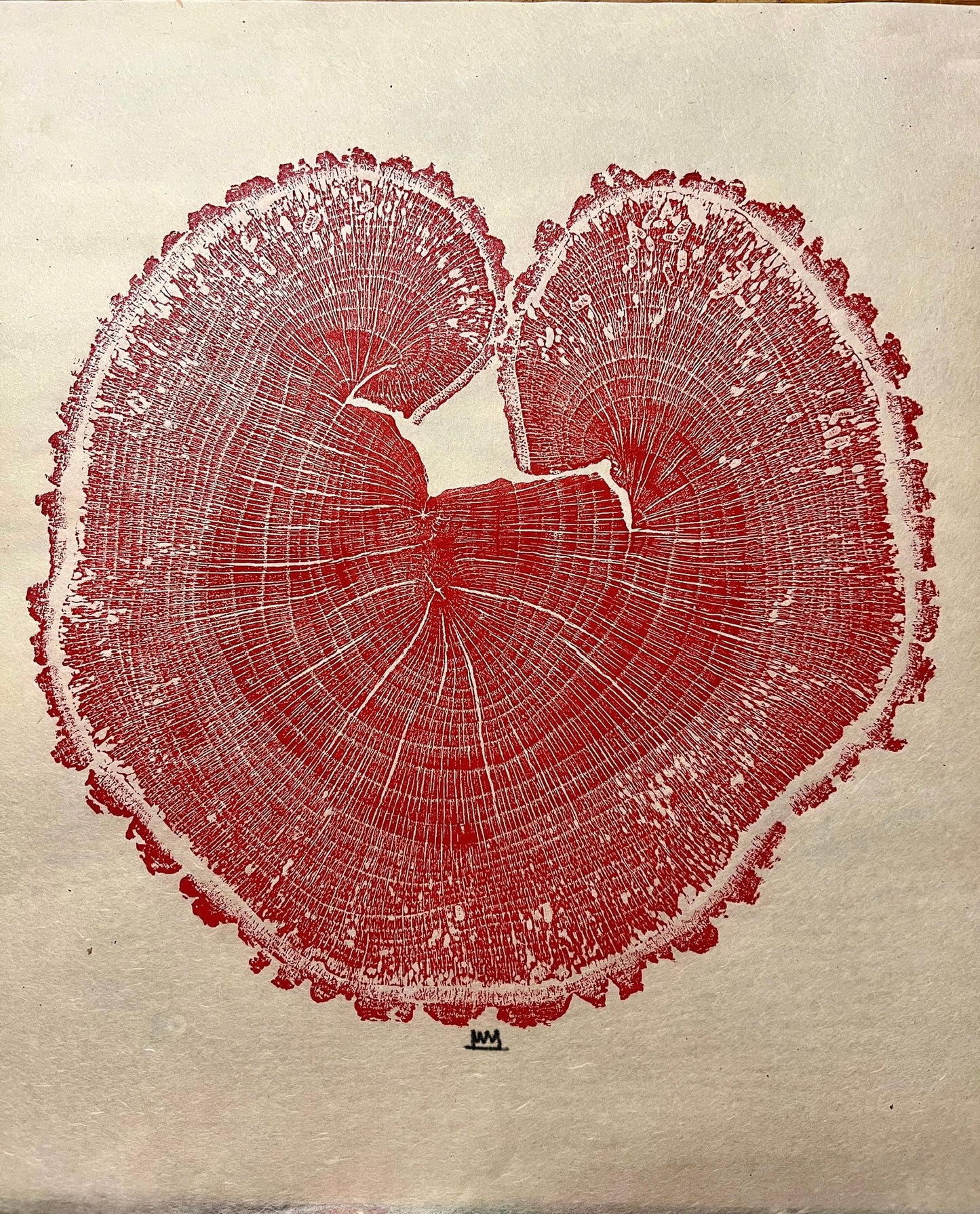 Valentines Day Oak 2026 Tree Print