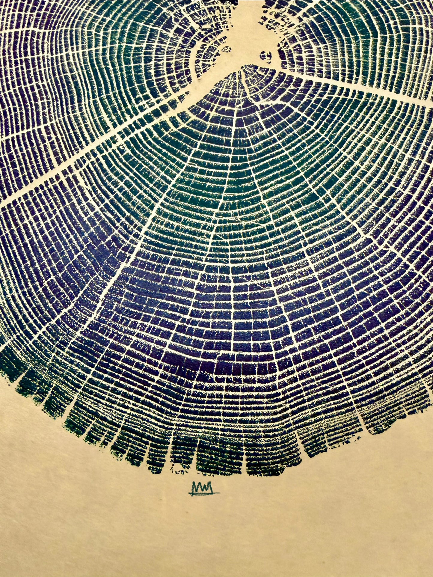 Day 9 “Elemental Forces” Black Locust Tree Print (3 exist)