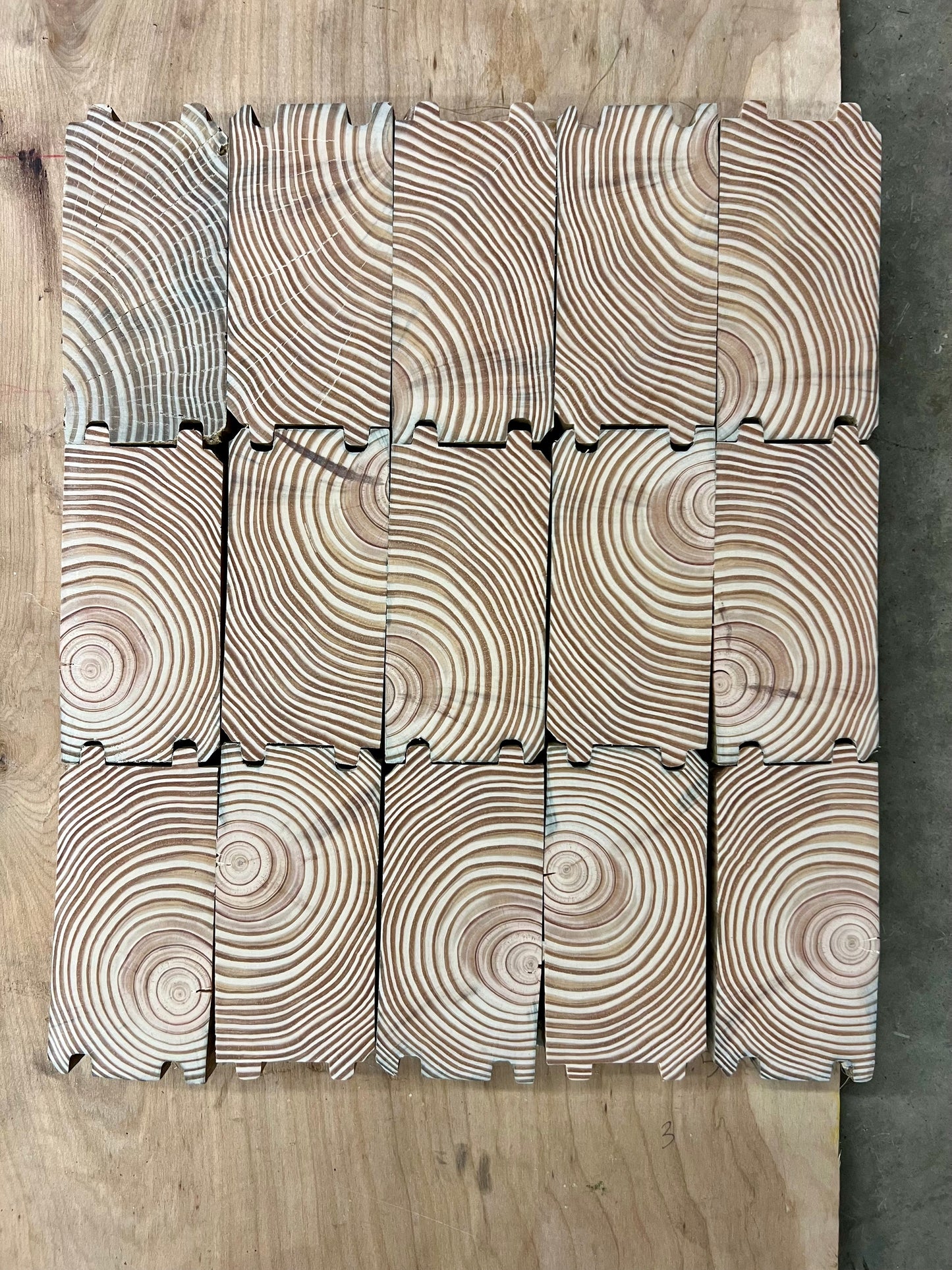 Entropy End Grain Print