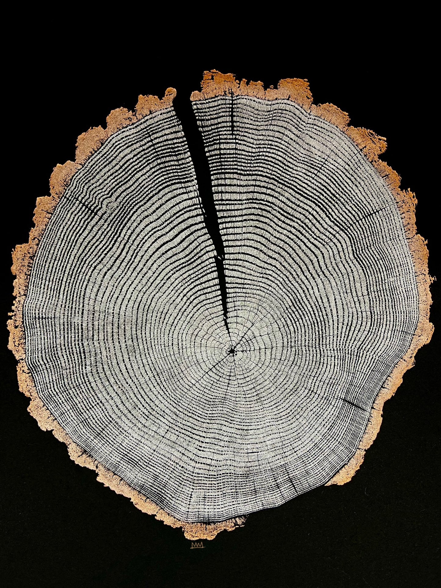 “Ore” Chestnut Oak Tree Print