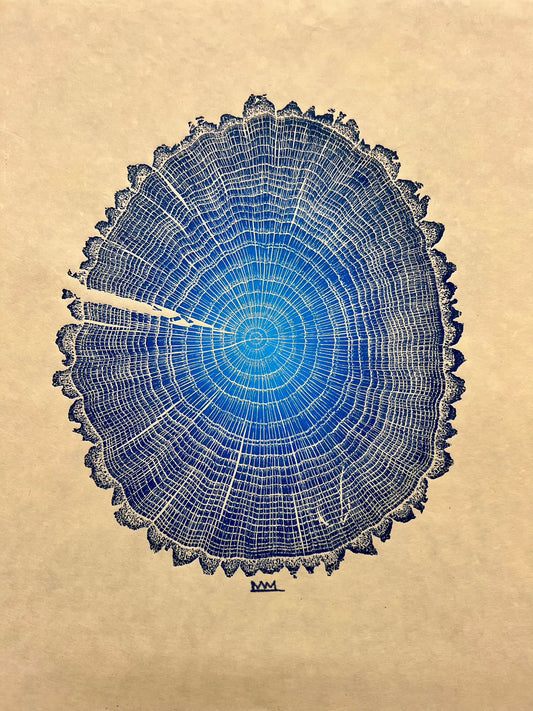 Sawtooth Oak No. 2 Tree Print