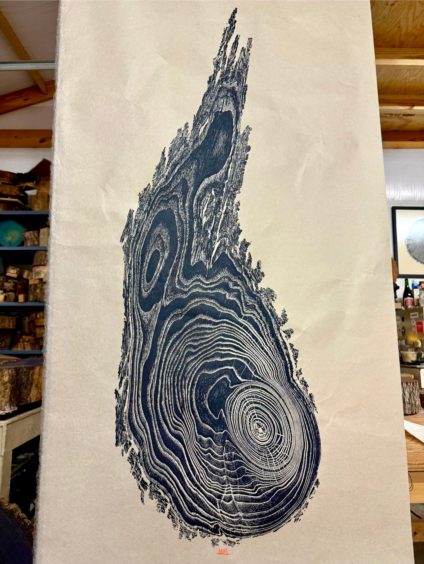 “Comet” Chinaberry Tree Print