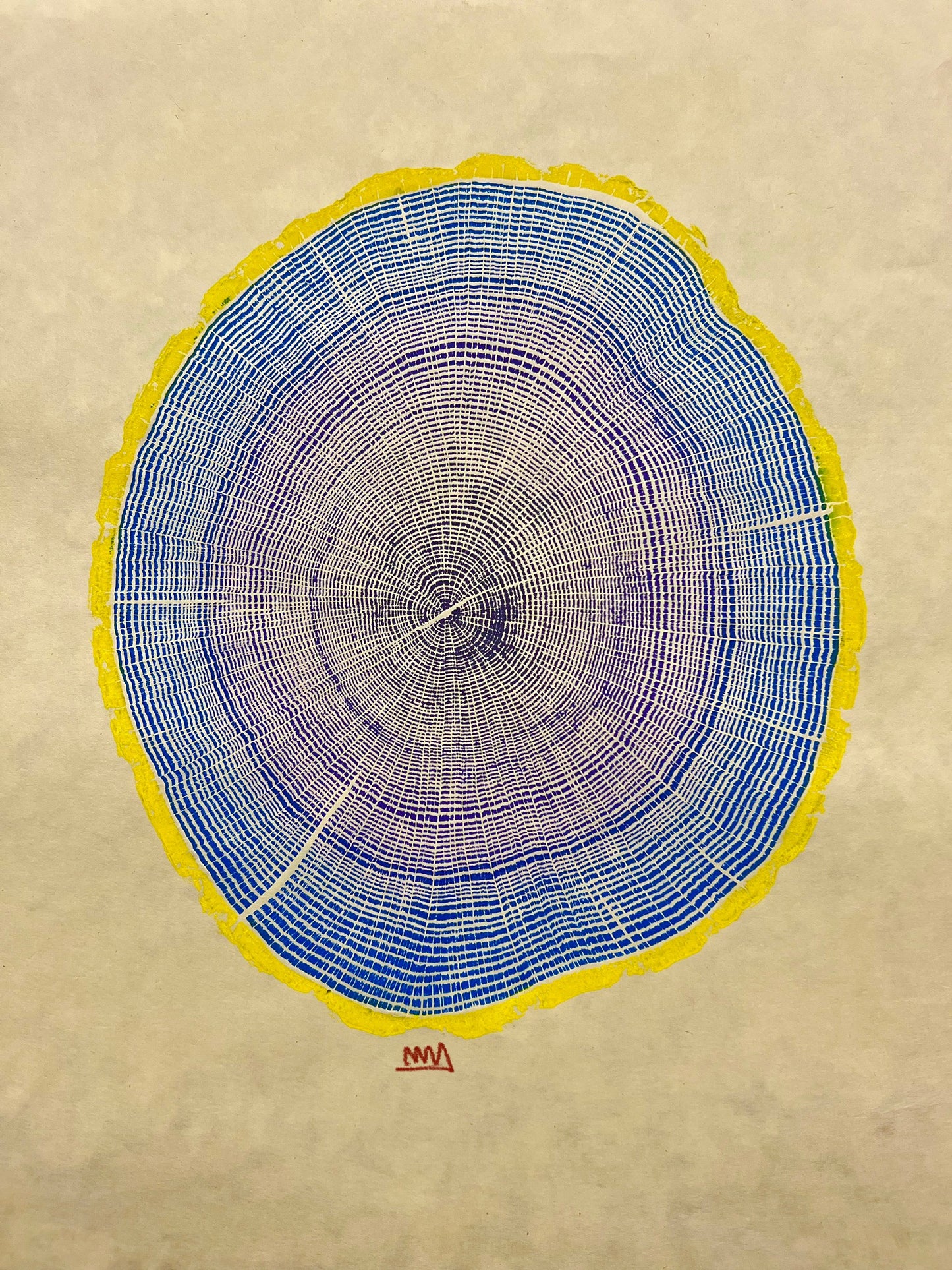 Mountain Oak #8 Tree Print