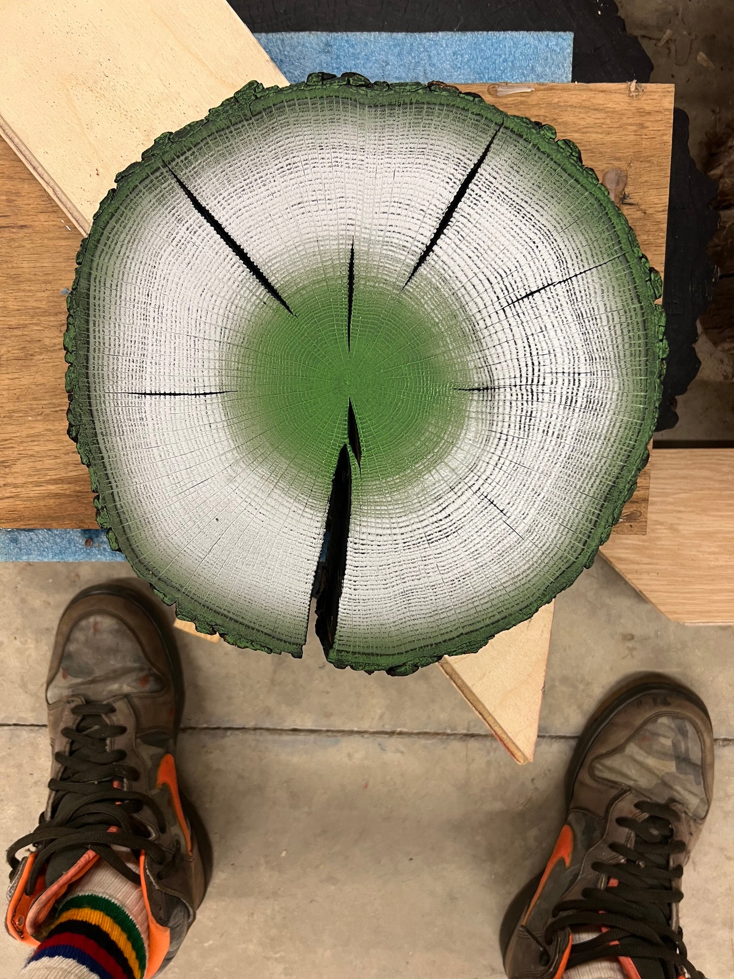 “Silver Lining” Post Oak Tree Print