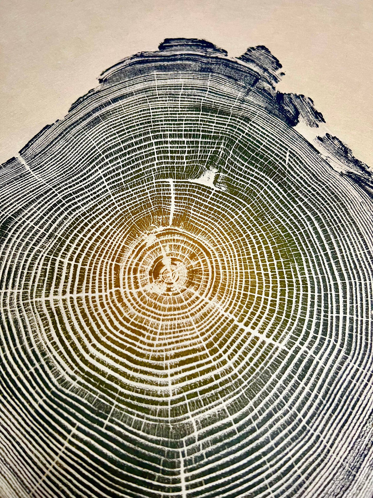 Locust # 9 Tree Print