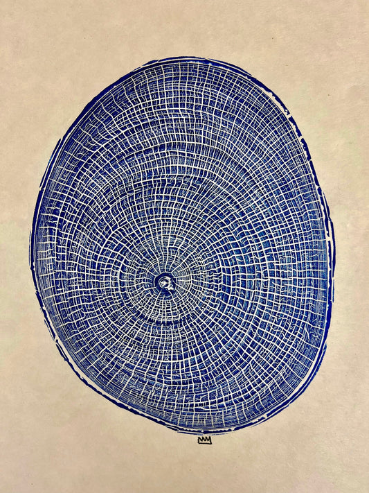 Sycamore number 3 tree print
