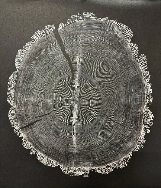 “Beautiful Bark” Douglas Fir Tree Print