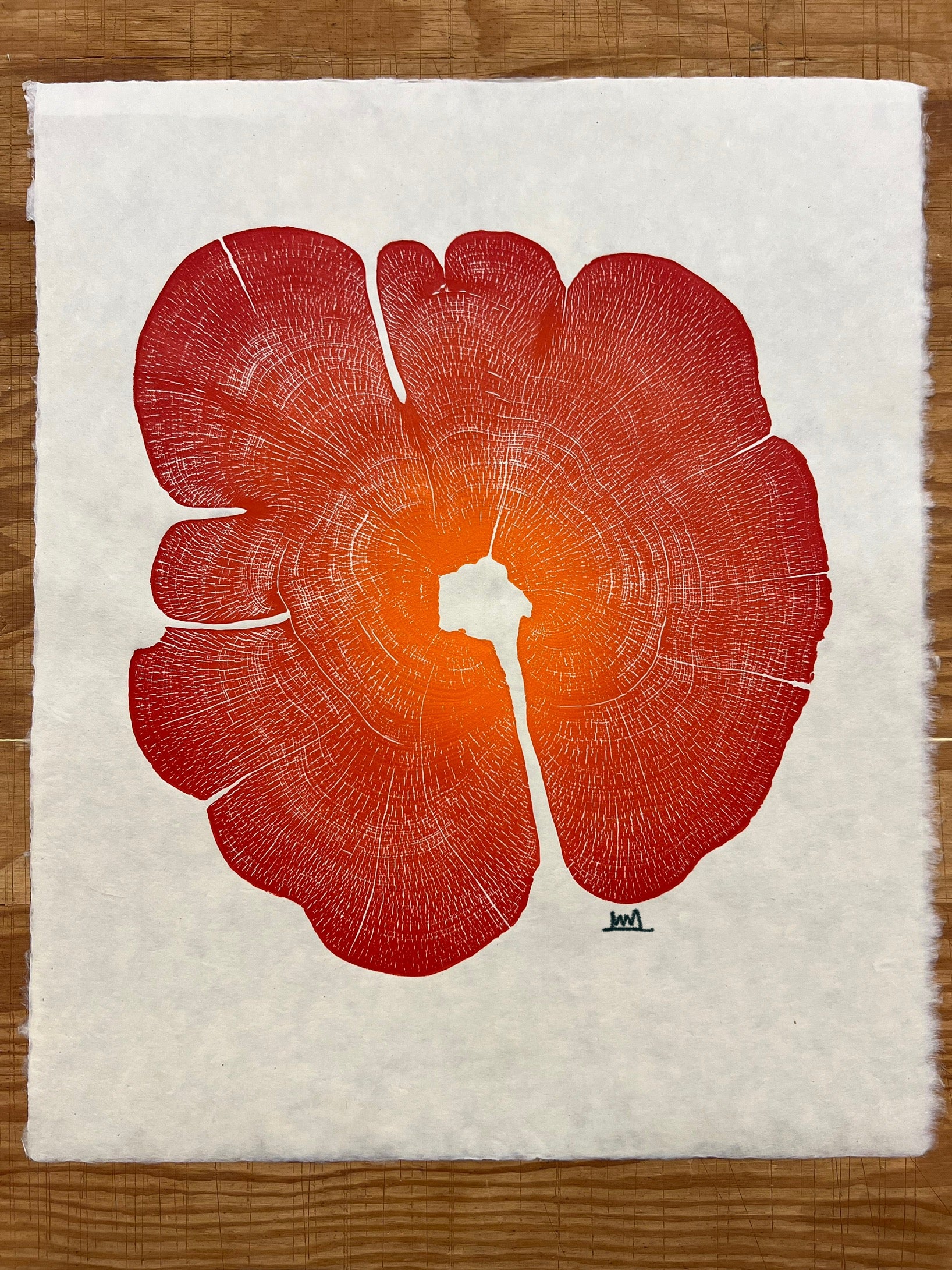 “Glow” ERC No. 68 Tree Print – Sap Woodworks