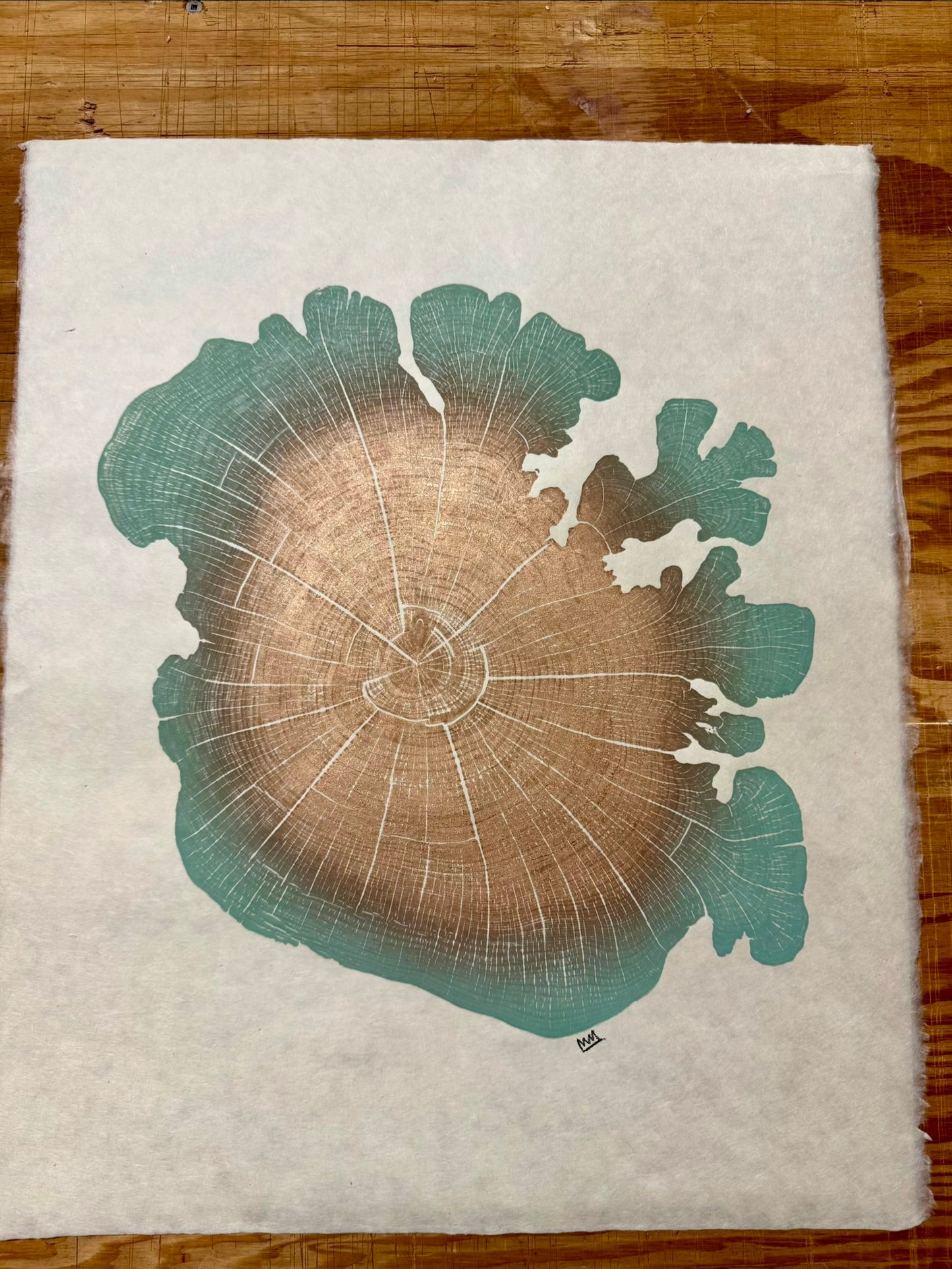 “Dendrite” Eastern Red Cedar Tree Print