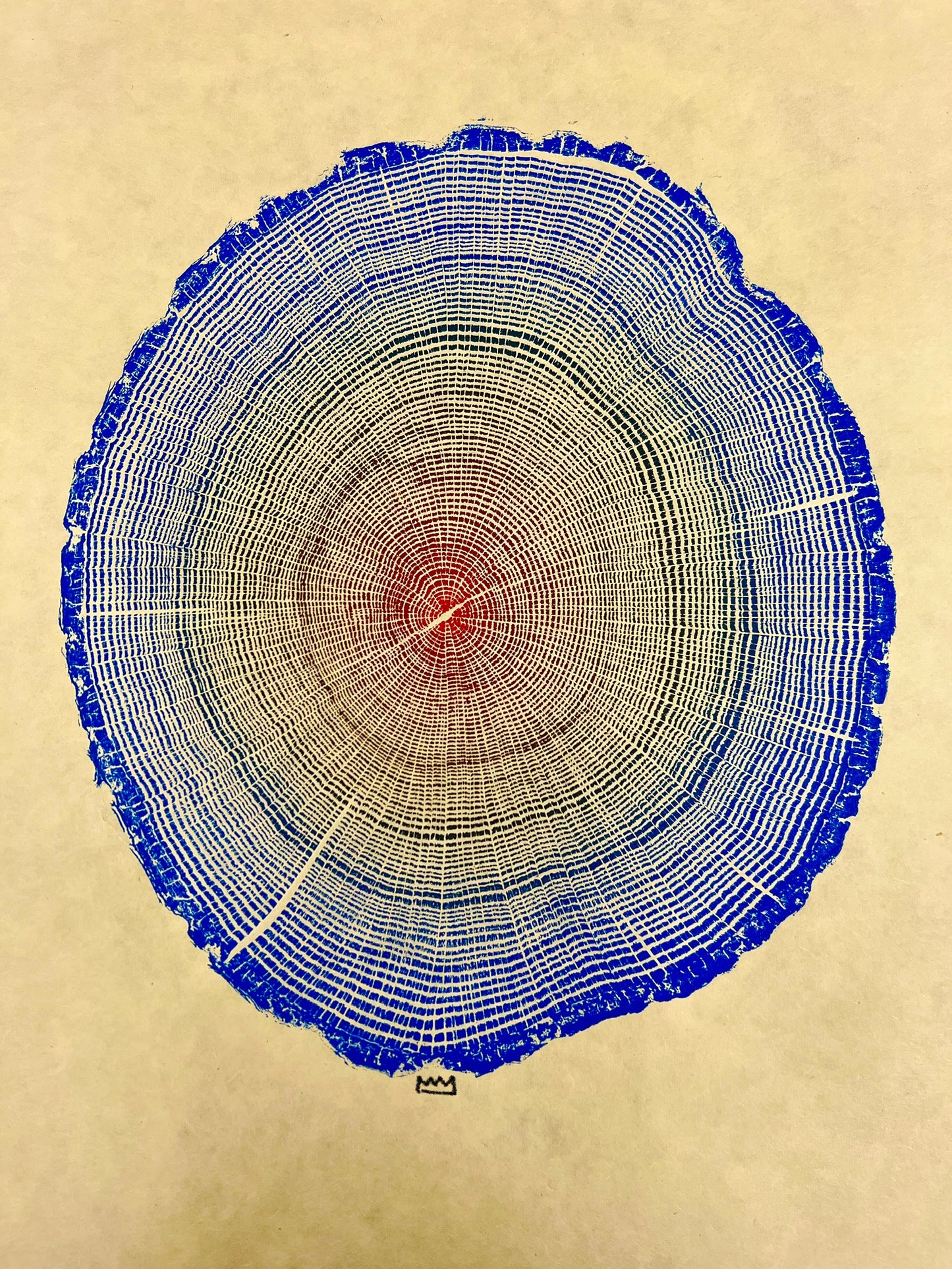 Mountain Oak #4 Tree Print