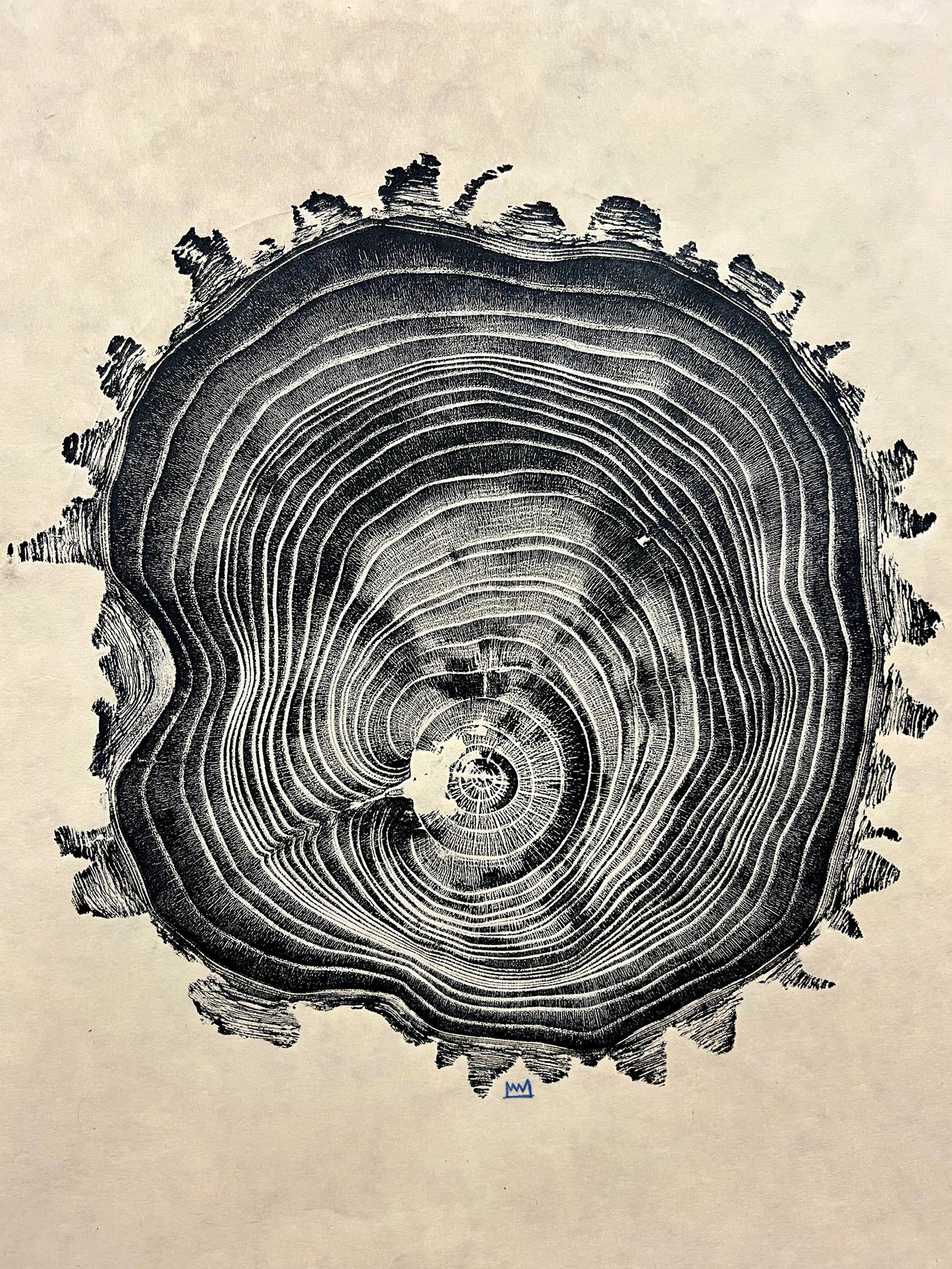 Black Locust #64 Tree Print