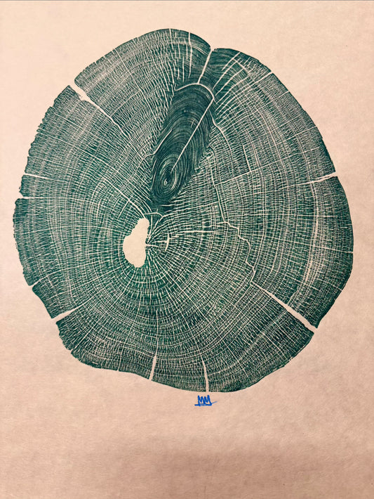 Day 4 “Merge at Junction 6” Tree Print