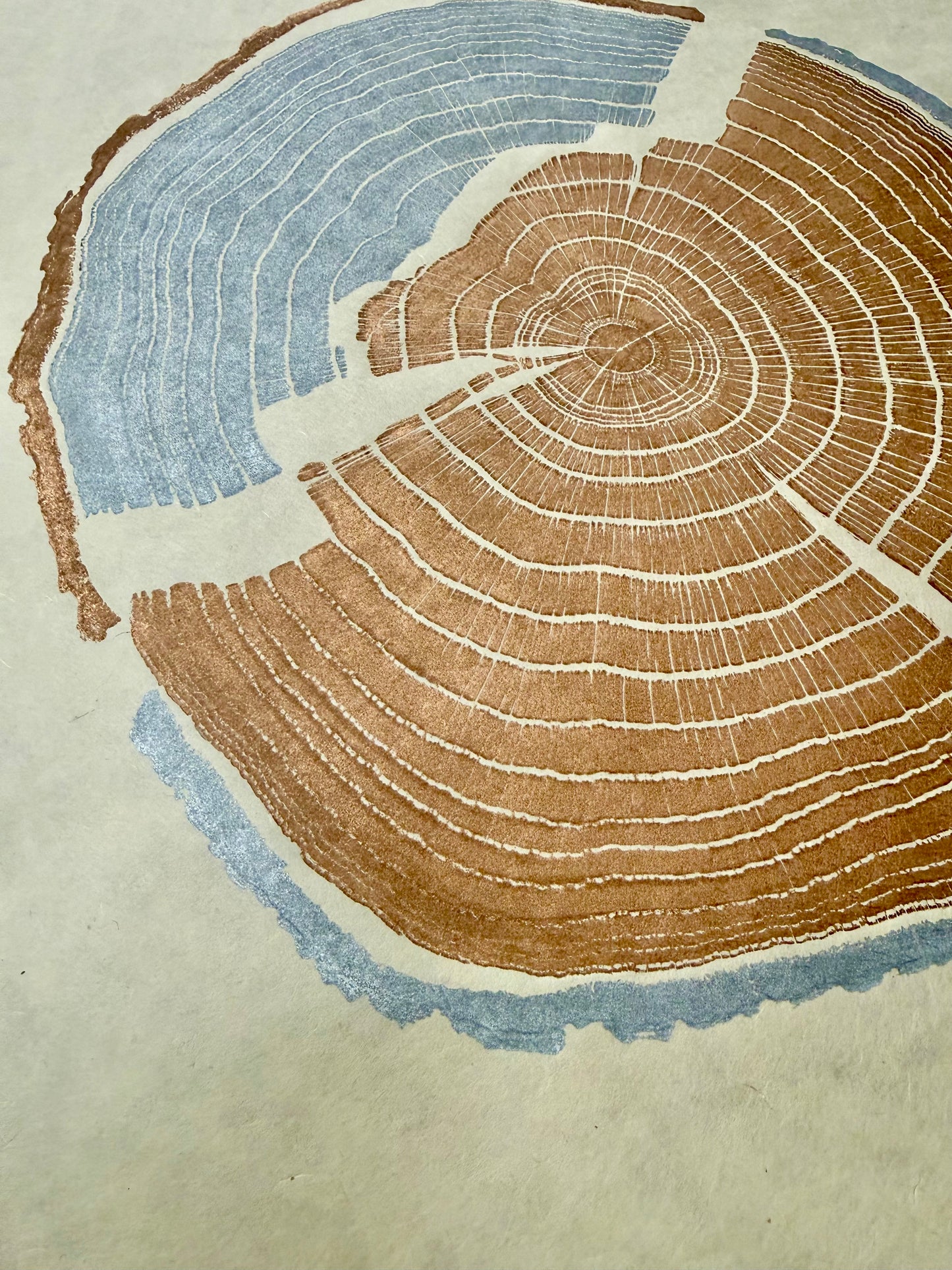 “Mineralization” White Oak Tree Print