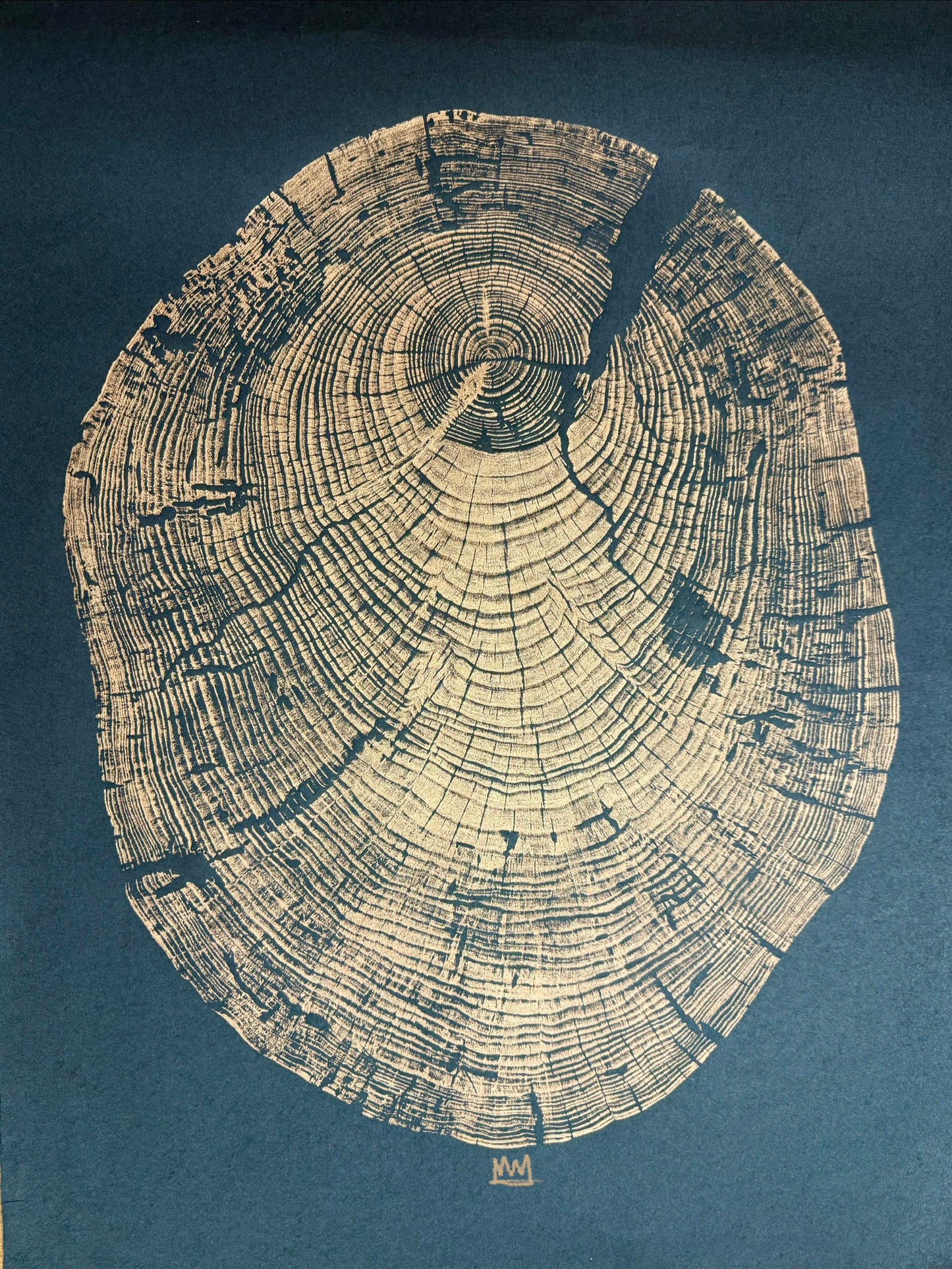 Day 3 “Reaction & Contraction” Pine Tree Print