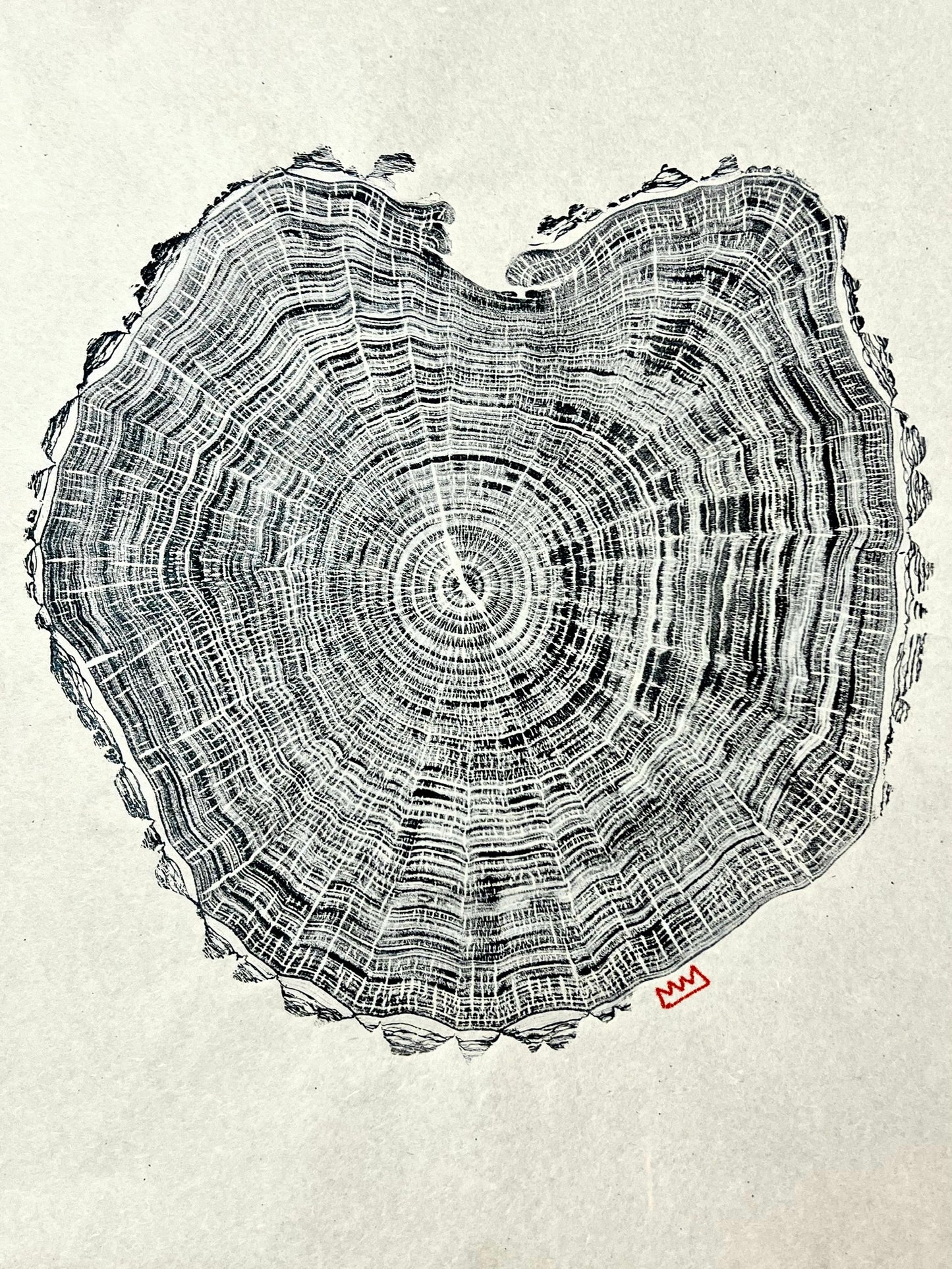 Butternut Relief Print