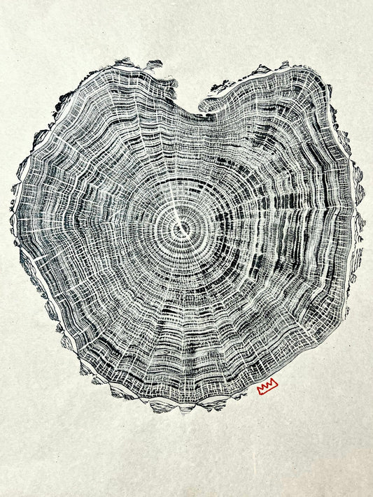 Butternut Relief Print