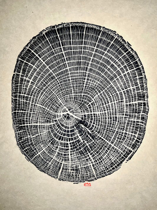 Appalachian Oak Tree Print